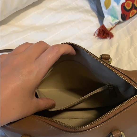 Coach Peyton Bennett Saffiano Leather Mini Satchel - Picture 5 of 8